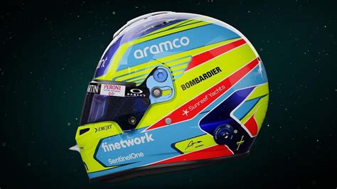 Fernando Alonso desvela su nuevo casco para el Mundial de F1 2023 con ...