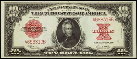 1923 Ten Dollar Legal Tender Note|World Banknotes & Coins Pictures ...