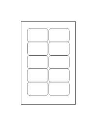 Laboratory Specimen Labels - 1-1/2 x 1" 10UP