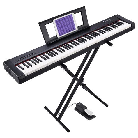 Starfavor 88 Key Digital Piano Beginner Electric Keyboard Full Size ...