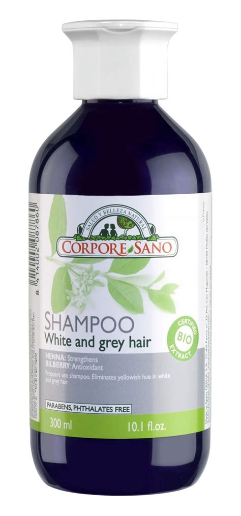 SILVER PURPLE BRIGHTENING HAIR SHAMPOO FOR WHITE AND GRAY HAIR ...