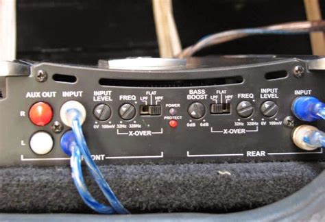 How To Adjust Bass Boost Setting On a Car Amplifier - How To Fix & Repair Things Yourself