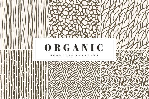 Free Organic Seamless Vector Patterns — Medialoot