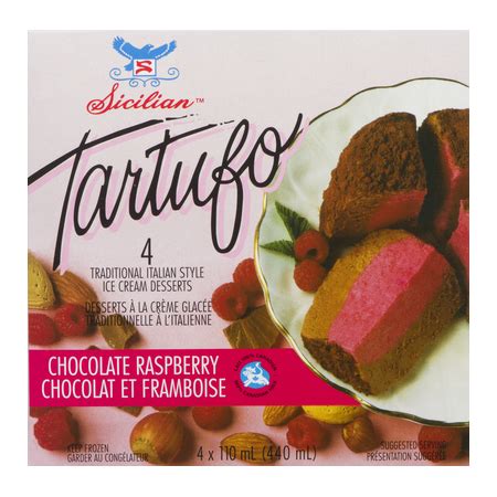 Sicilian Tartufo Chocolate Raspberry 4 x 110mL - Monastery