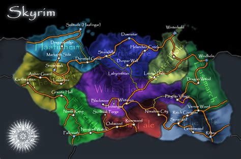 High Resolution Skyrim Maps - Video Games, Walkthroughs, Guides, News, Tips, Cheats