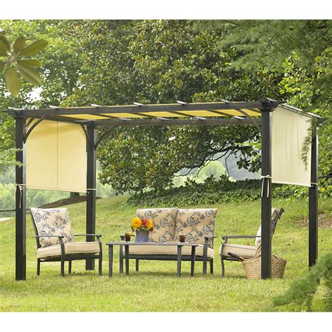 Garden Oasis Pergola Deluxe Shaded Canopy - Outdoor Living - Gazebos ...