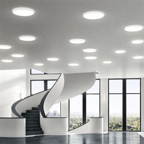 Semi-recessed ceiling and wall luminaire - Ceiling and wall luminaire | BEGA