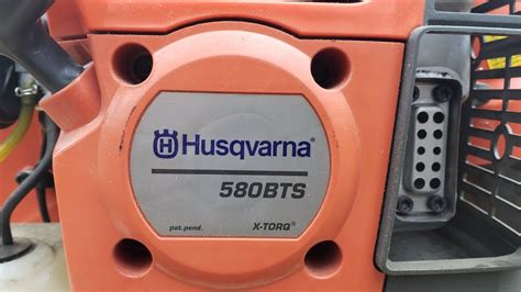 Husqvarna 580BTS modification that will blow you away for less than $100 - YouTube