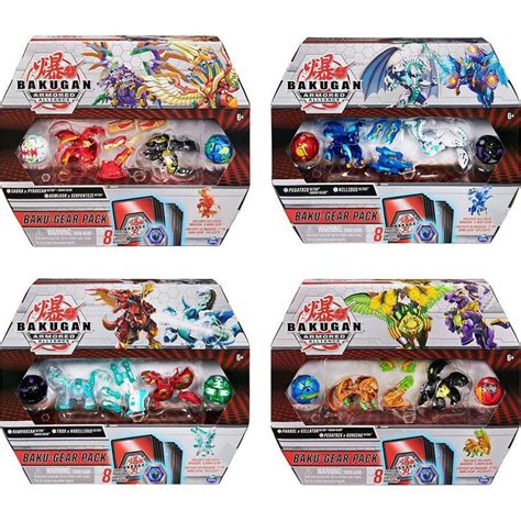 BAKUGAN Baku-Gear 4-Pack (Styles Vary) - The Online Toy Store