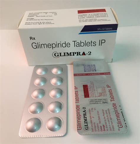 Glimepiride 2 mg Tablet, Packaging Type: Alu Alu, Grade Standard: Medicine Grade, Rs 62.5 /strip ...