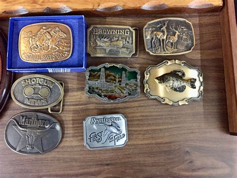 Large Belt Buckle Collection