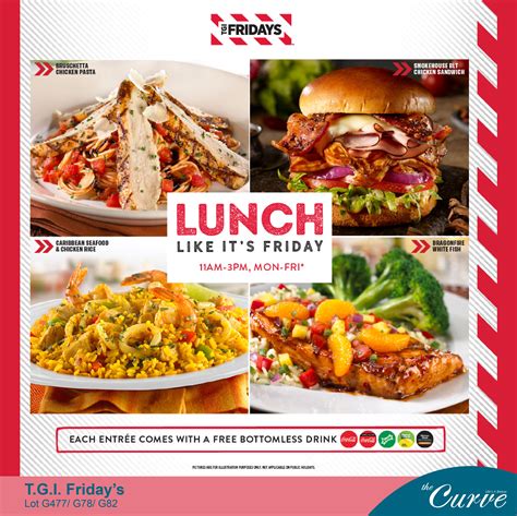 Try Out T.G.I. Friday's New Lunch Menu With Your Lunch Buddies! — the Curve