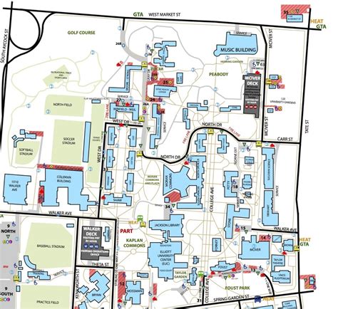 Uncg Campus Map