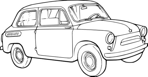 Car Outline Clip Art at Clker.com - vector clip art online, royalty free & public domain