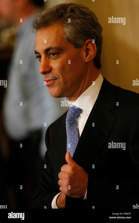 Rahm emanuel and press conference hi-res stock photography and images - Alamy