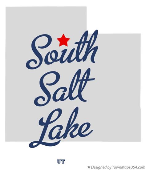 Map of South Salt Lake, UT, Utah