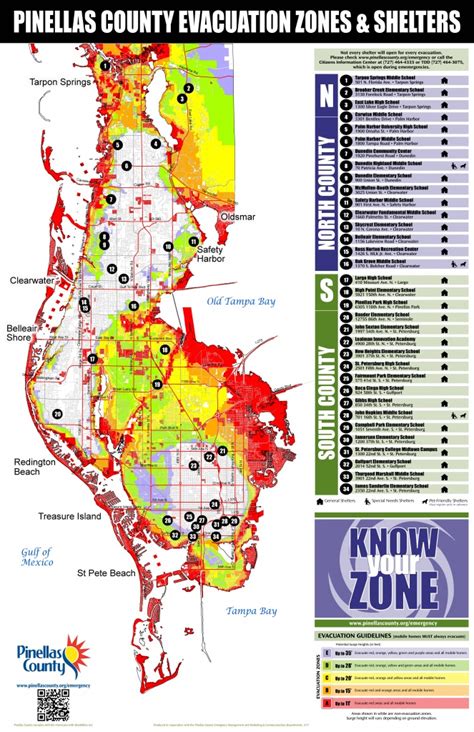 Palm Coast Evacuation Zone Map