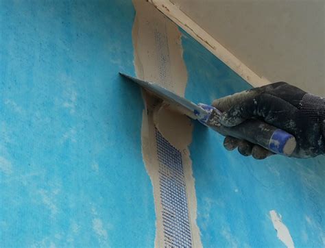 How to apply blueboard cladding render