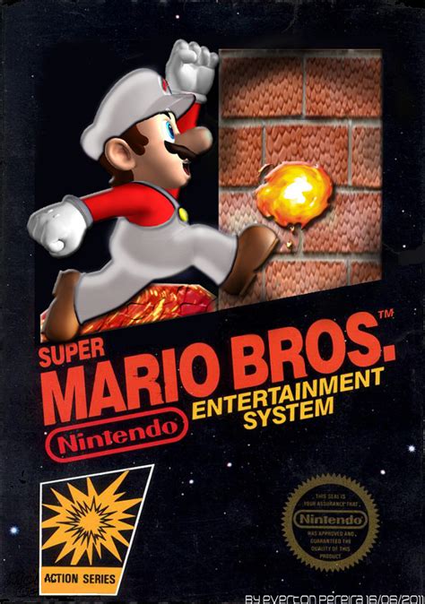 Super Mario Bros Nes Cover by tonatello on DeviantArt