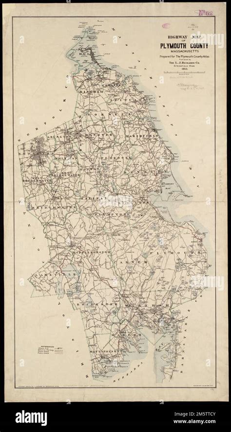 Highway map of Plymouth County, Massachusetts : prepared for the ...