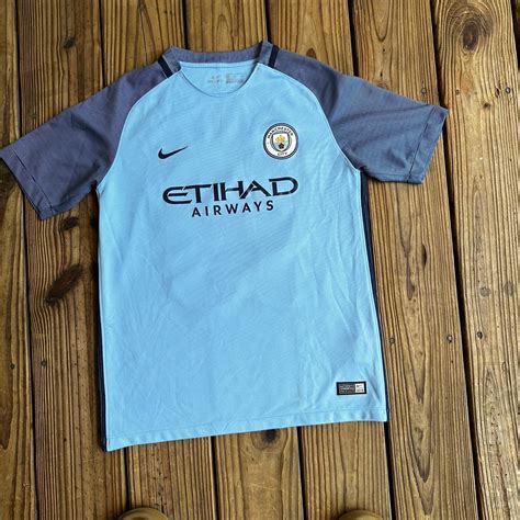 Manchester City Kun Agüero Jersey Size Kids XL 8/10... - Depop