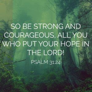 Courage Bible Verses – St. Jane Frances de Chantal Roman Catholic Church