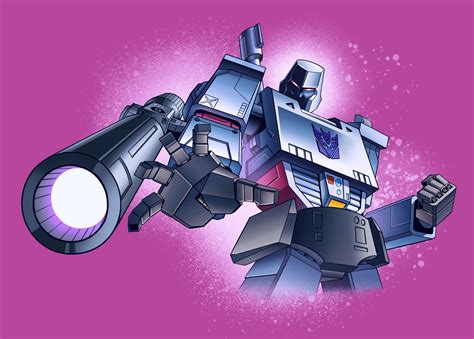 Daniel Aguilera - Transformers G1 Decepticon Megatron - Fanart