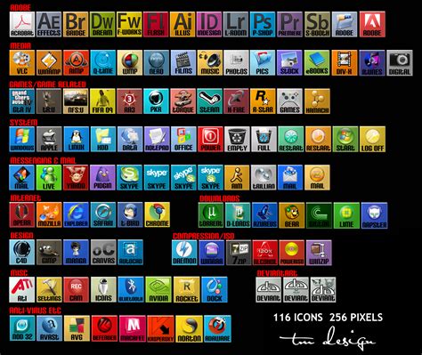 Simple Dock Icon Set by KillboxGraphics on DeviantArt