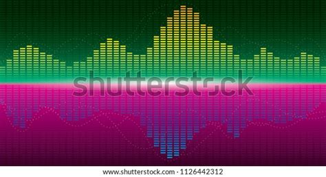 Sound Wave Different Color Stock Vector (Royalty Free) 1126442312 | Shutterstock