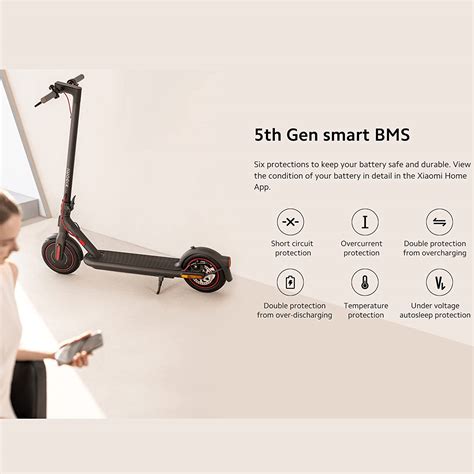 Buy Xiaomi Mi Electric Scooter 4 Pro, Max Speed 18.6 MPH, Long-Range ...