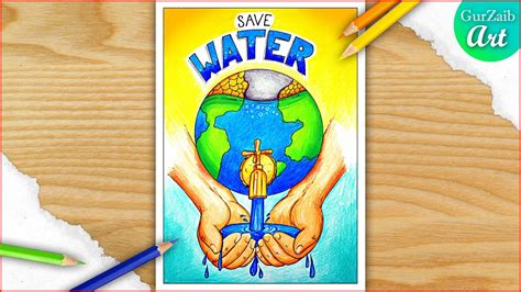 Save Water Save Earth poster Drawing / World Water Day 3 March 2023 ...