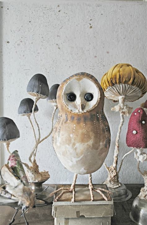 My Owl Barn: Mister Finch - Textile Artist From a Fairytale World