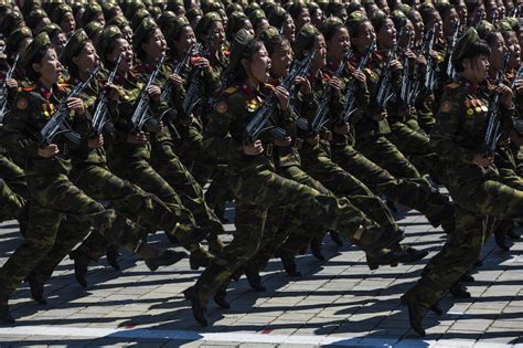 PHOTOS: North Korea Celebrates 70 Years With Military Parade And Mass ...