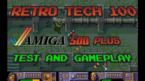 Amiga 500 Plus Test And Gameplay - YouTube