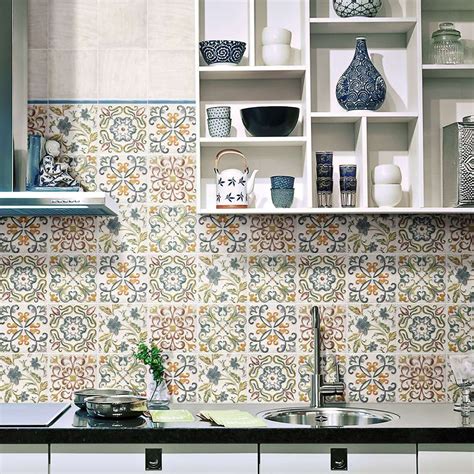Create A Summery Kitchen with Moroccan Tiles | Moroccan tiles kitchen, Kitchen wall tiles ...