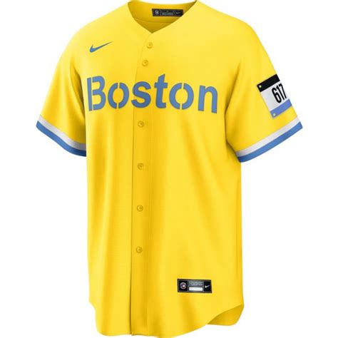 Baseball-shirt MLB Boston Red Sox Nike City Connect Edition - Basket4Ballers