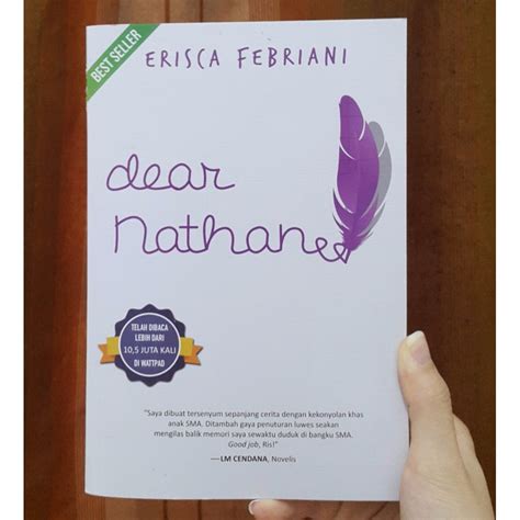 Contoh Resensi Novel Dear Nathan - BacaBaca