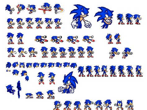 Sab2 Sonic Sprite Sheet 001 By Supercommanderwolfy On Deviantart A04