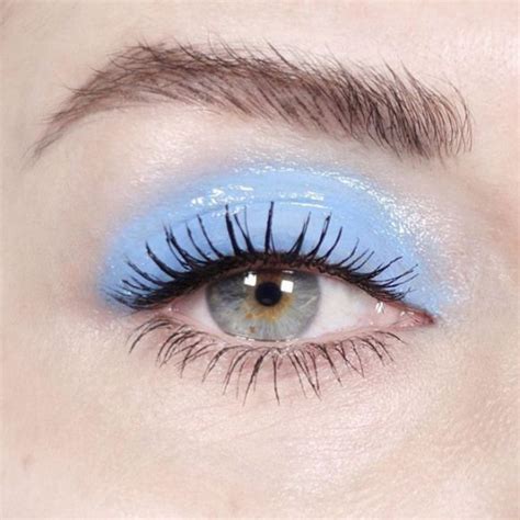 Blue is the warmest Colour - @nyxcosmetics Vivid Brights in BluePrint With a gloss over because ...