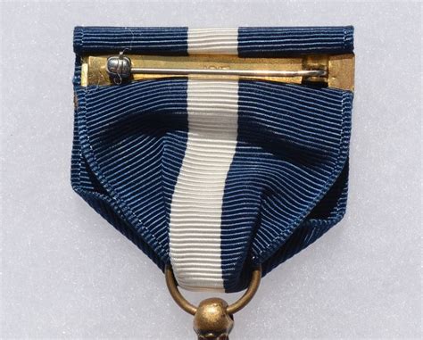 Back side close-up view of the Navy Cross ribbon drape. | Navy cross, Military award, Medal of honor