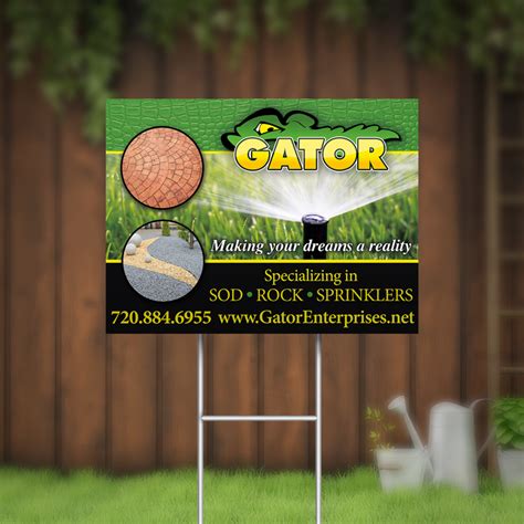 Custom Yard Signs Design Services at GotPrint.com