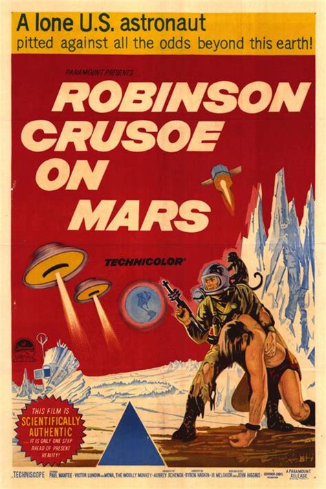 Robinson Crusoe on Mars Movie Poster (#2 of 2) - IMP Awards