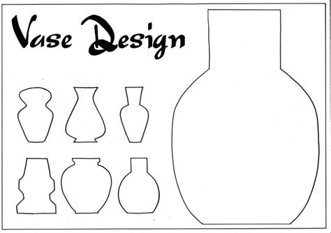 Vase Design worksheet | Hacks, Glas, Amazing
