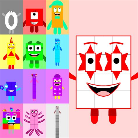 All of fanmade numberblocks!!! by December24thDA on DeviantArt