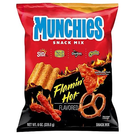 Munchies Snack Mix Flamin Hot Flavored