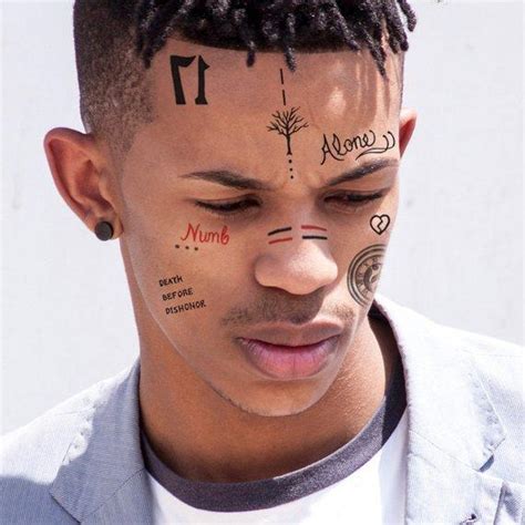 Xxxtentacion Tattoo Set