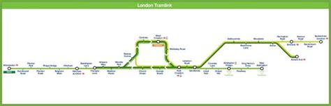 London tramlink map Line Chart, Maps, Diagram, London, Blue Prints, Map ...