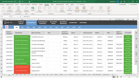 Planilha Financeira