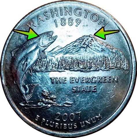 2007 Washington State Quarter Errors, Varieties, & Values