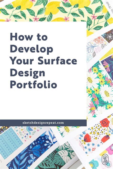 How to Develop Your Surface Design Portfolio - Sketch Design Repeat